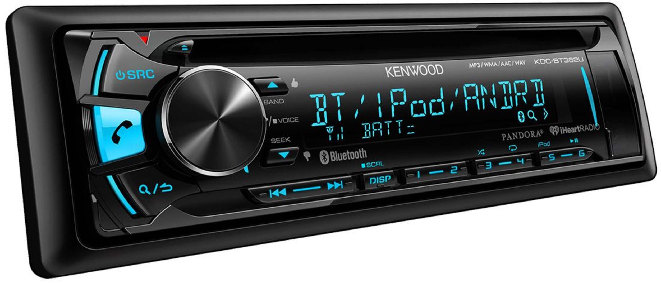 Système stéréo Kenwood KDCBT362U à simple DIN Canadian Tire