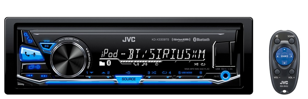 JVC KD-X330BTS Single DIN Radio No CD Player!!!