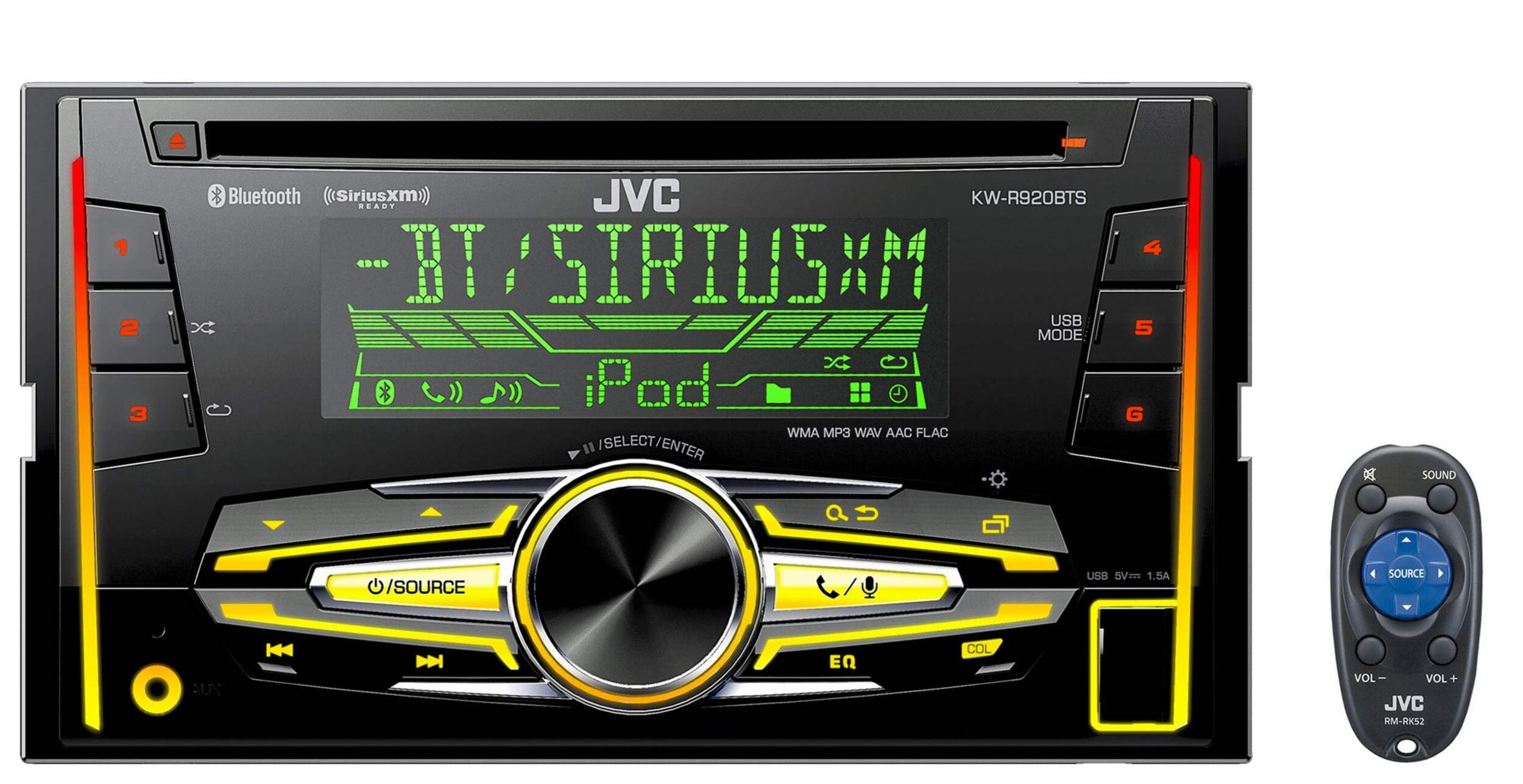 JVC KWR920BTS 2DIN Stereo Canadian Tire