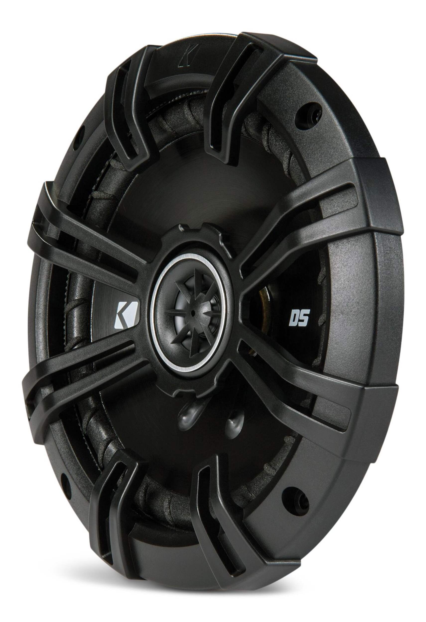 Haut-parleurs 240 W Kicker DSC6504 DS Series pour l'auto, 6,5 po Front_Three_Fourths_Angled_Left