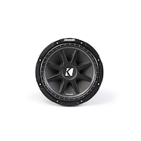 Kicker C124 300W Car Audio Subwoofer,12-in Front_Angled_Right