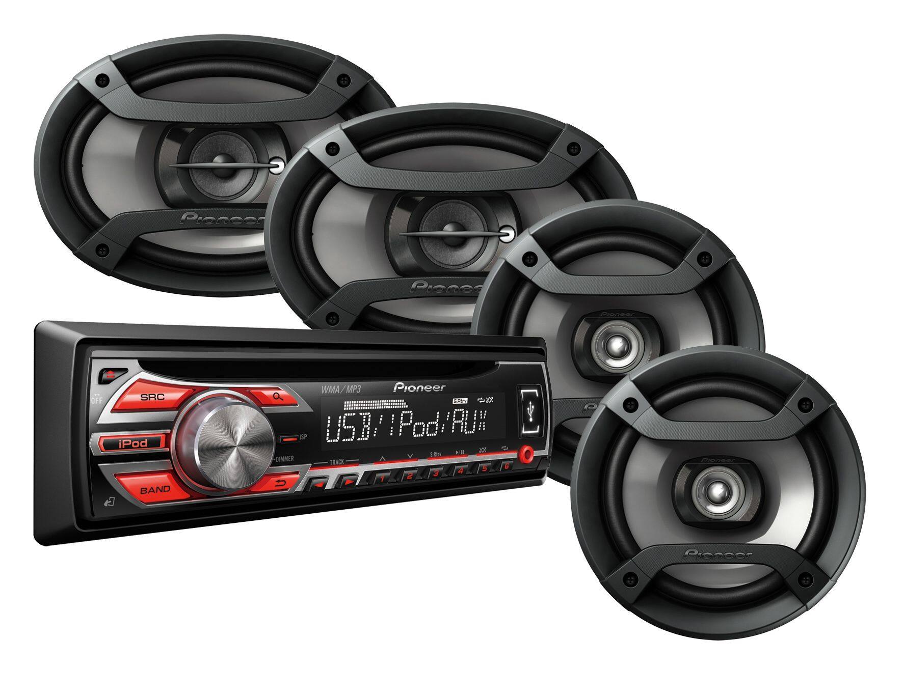 Pioneer Car Stereo Audio Bundle | Canadian Tire