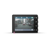 Garmin Dash Cam™ 46 Dashboard Camera for Cars 1080P HD 140° View, 2-in Front_Flat