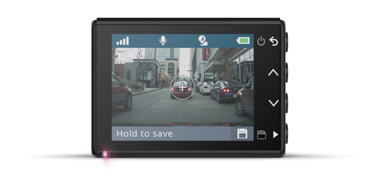 Garmin Dash Cam™ 46 Dashboard Camera for Cars 1080P HD 140° View, 2-in