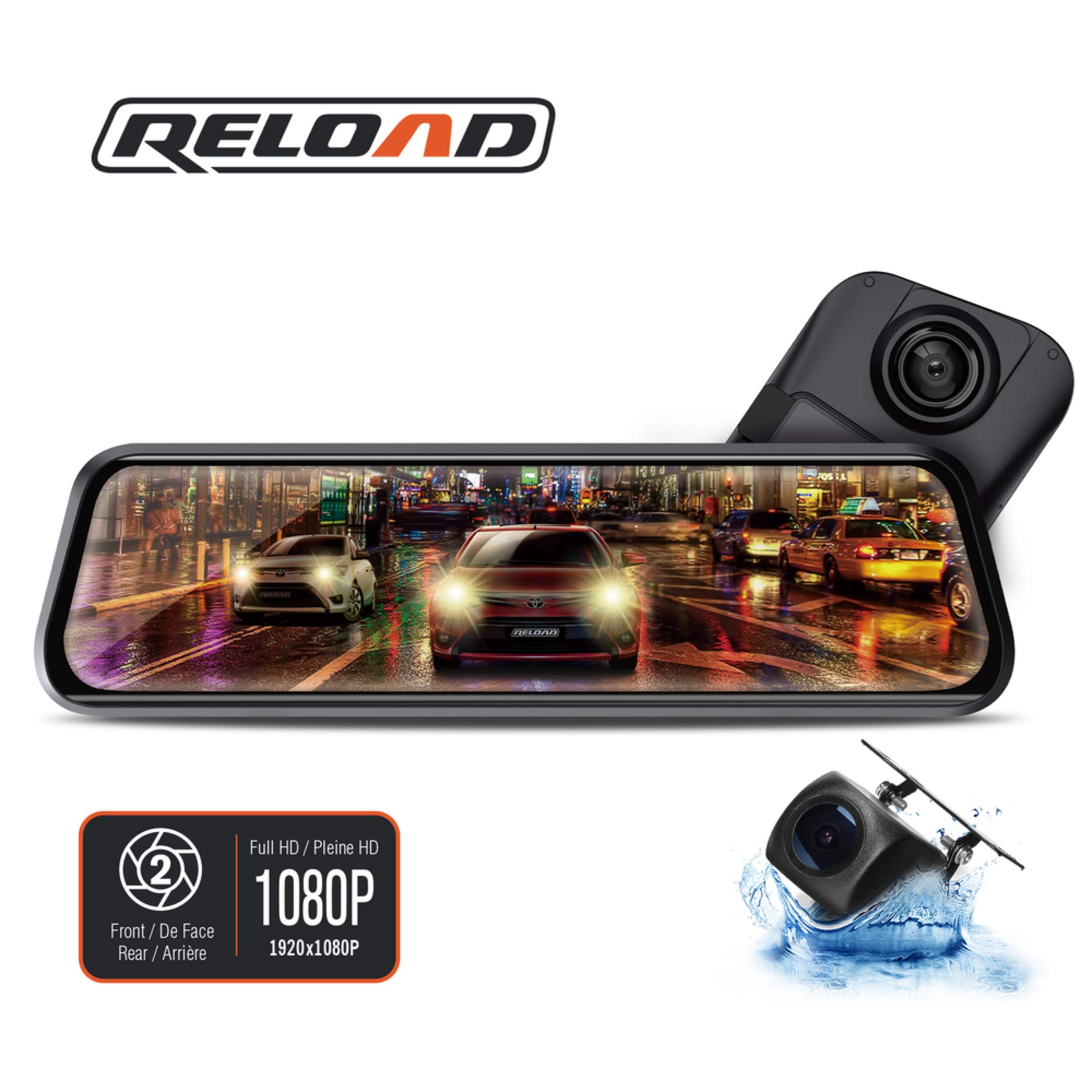 Reload HD Streaming Media Dash Camera & Backup Camera Canadian Tire