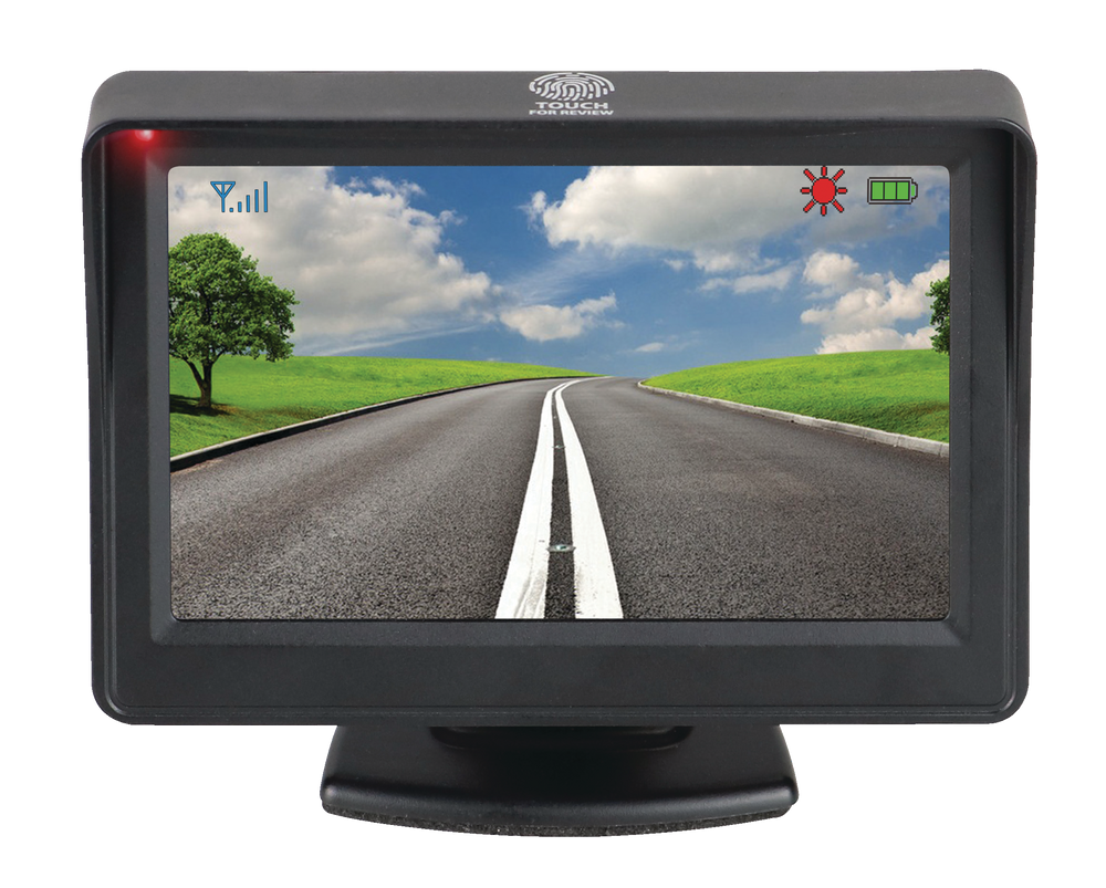 myGEKOgear Solar Powered Wireless Backup Camera with 4.3in Monitor