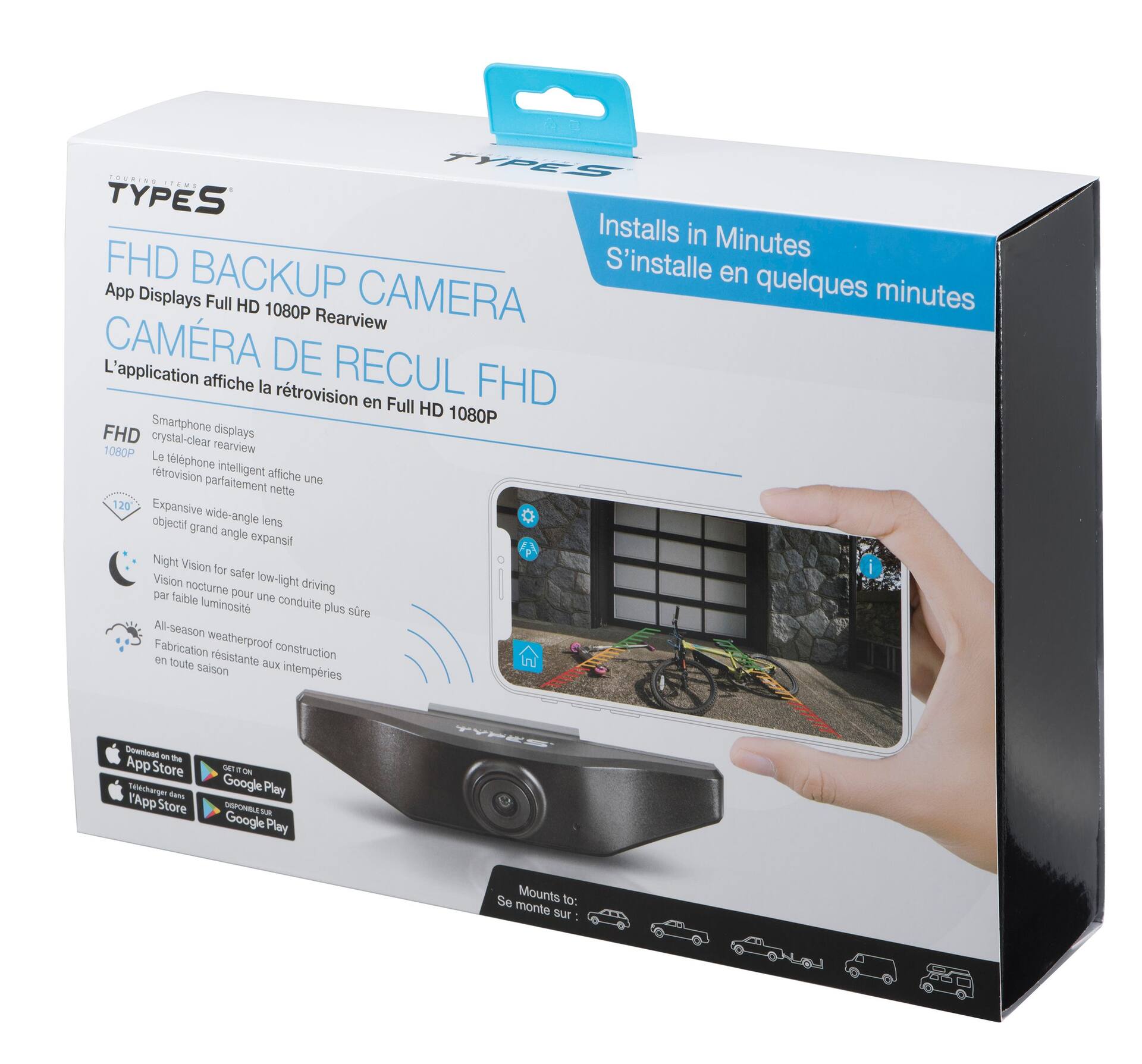 Type s solar powered backup outlet camera reviews