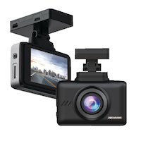 Reload 1080p Dash Cam with a 2.35-in IPS Screen & 16GB Memory Card, Black
