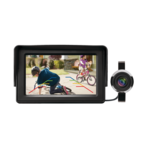 Caméra de recul pour Voiture, Moniteur Externe de 4,3 en Couleur, Vue  arrière, écran de Voiture avec Design Rotatif pour caméra de recul,  Interface