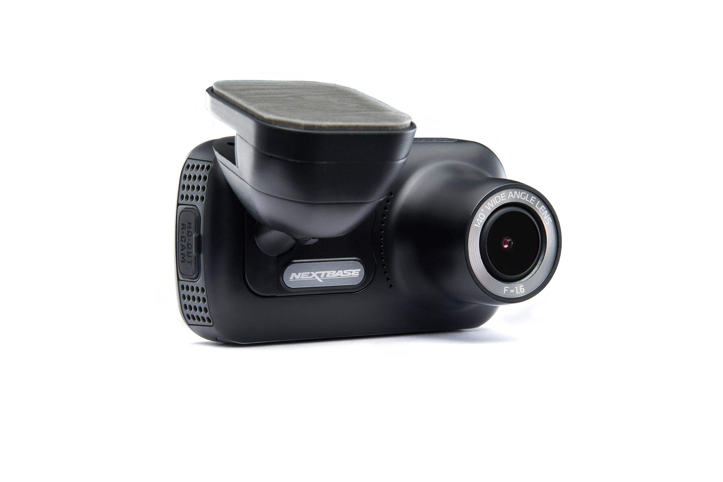 Nextbase 322GW Dash Cam 1080p with Bluetooth & Night Vision, Black Front_Three_Fourths_Angled_Right