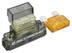 Scosche In Line Fuse Holder with 40 and 80-Amp Maxi-Fuse Front_Three_Fourths_Angled_Right