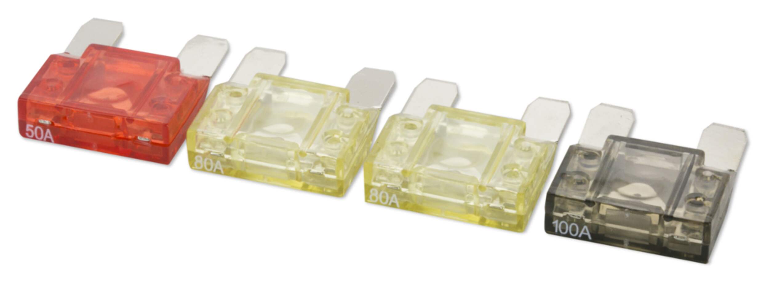 Scosche High Power Maxi Fuse Set, with 40Amp MaxiFuse, 4pk