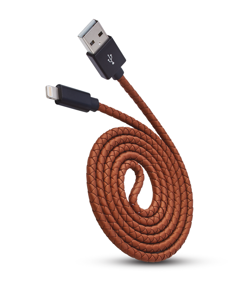 Bluehive Lightning Charger & Sync Cable, Leather, 3ft Canadian Tire