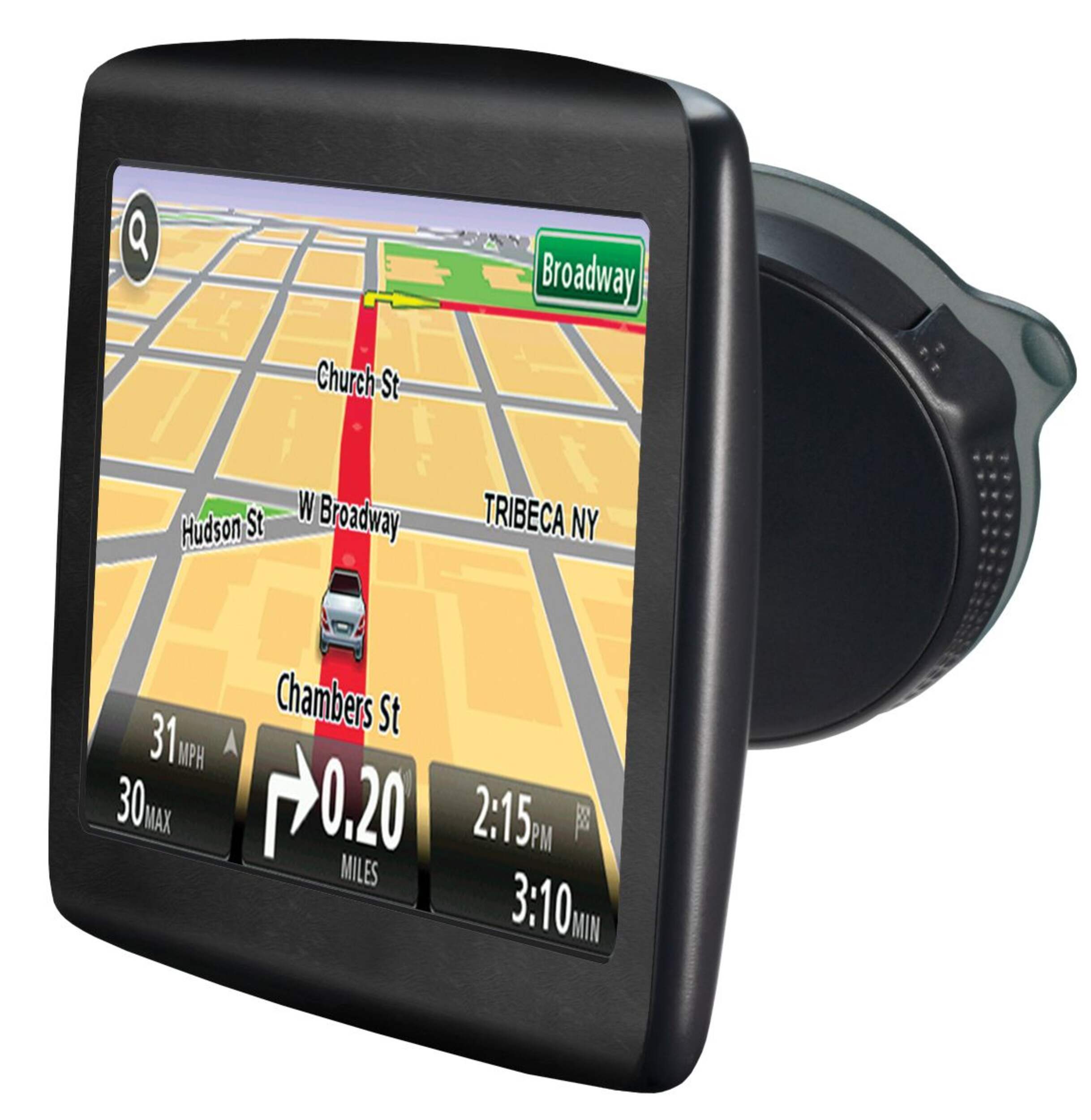 TomTom 1505M Car GPS Front_Angled_Left