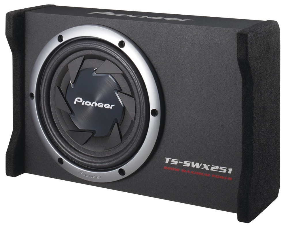 Pioneer Preloaded ShallowMount Subwoofer Enclosure Canadian Tire