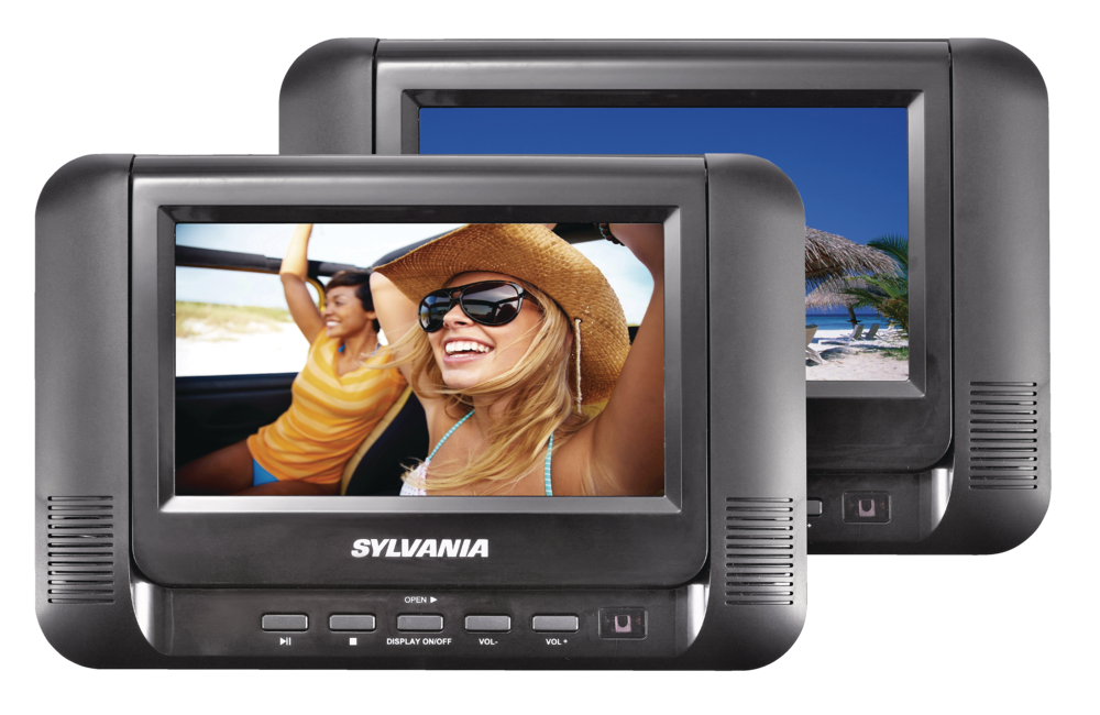 Sylvania Twin Portable DVD Player with 7in Display Canadian Tire