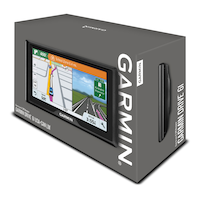 GPS Garmin Drive 61 LM avec écran de 6 po, mises à jour à vie des cartes, indications vocales pas à pas, accès direct Front_Angled_Left