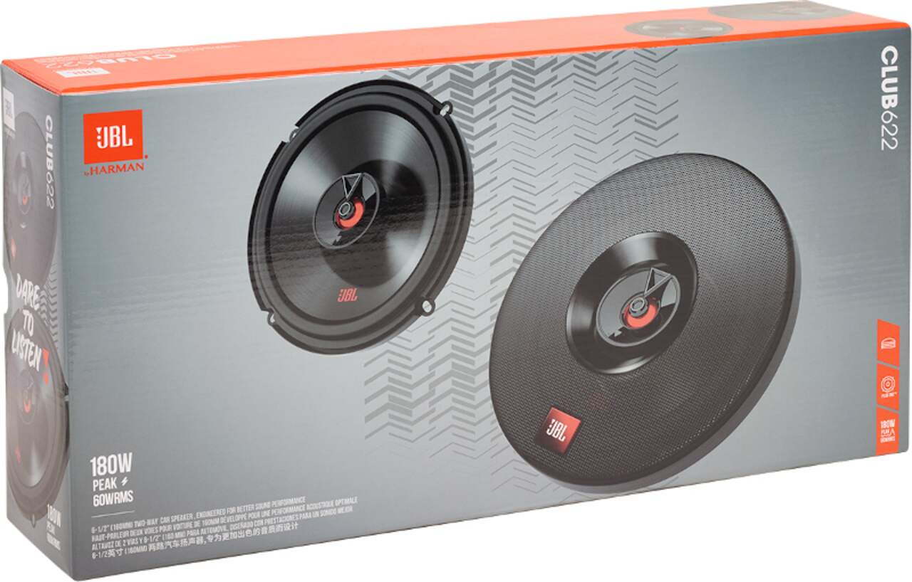 JBL Club6520 2-Way Coaxial 300W Car Speaker, 6.5-in | Canadian Tire