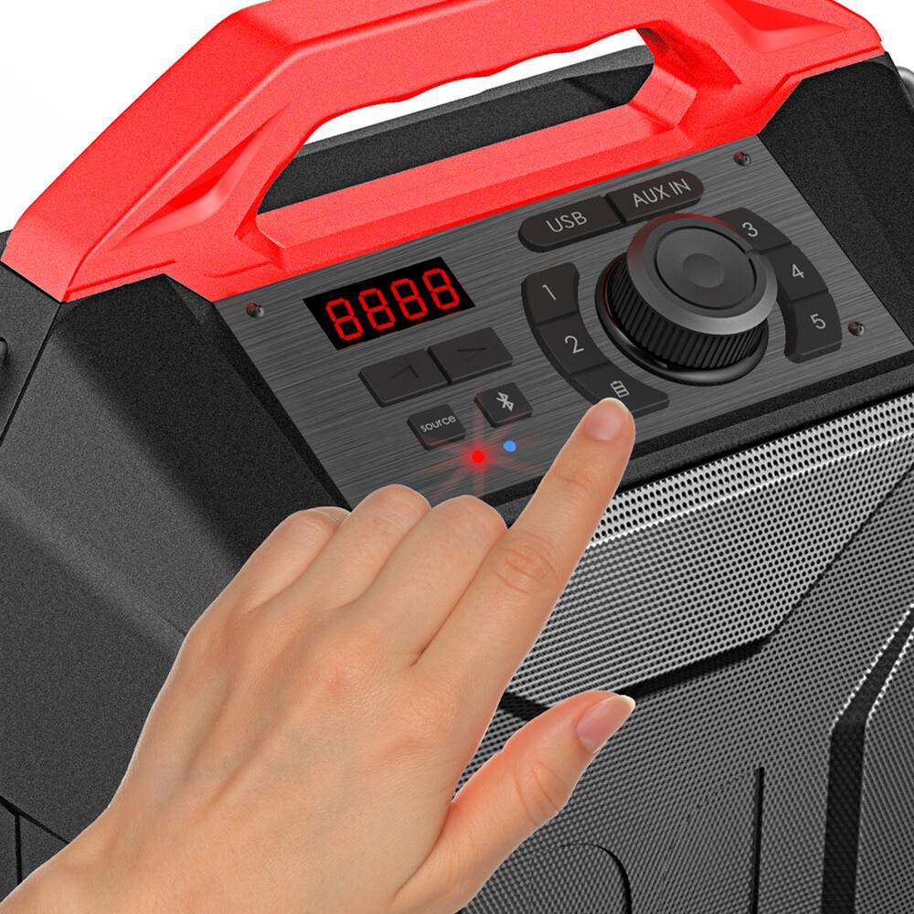 monster portable bluetooth tailgate speaker