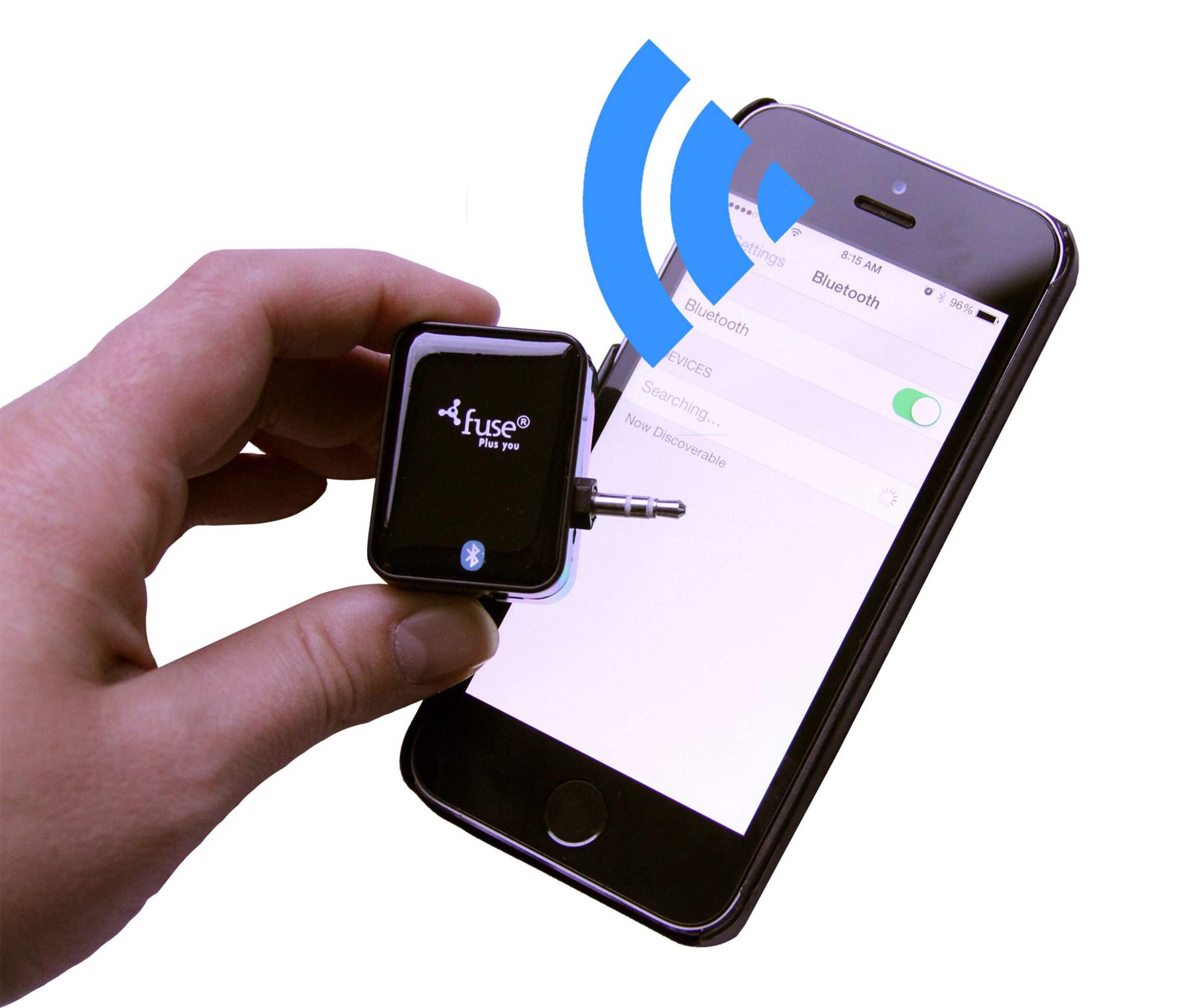 Câble du récepteur de musique Fuse Bluetooth Front_Angled_Left