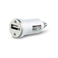 Car 12V/1A USB Charger, 1-Output, Assorted Front_Angled_Left