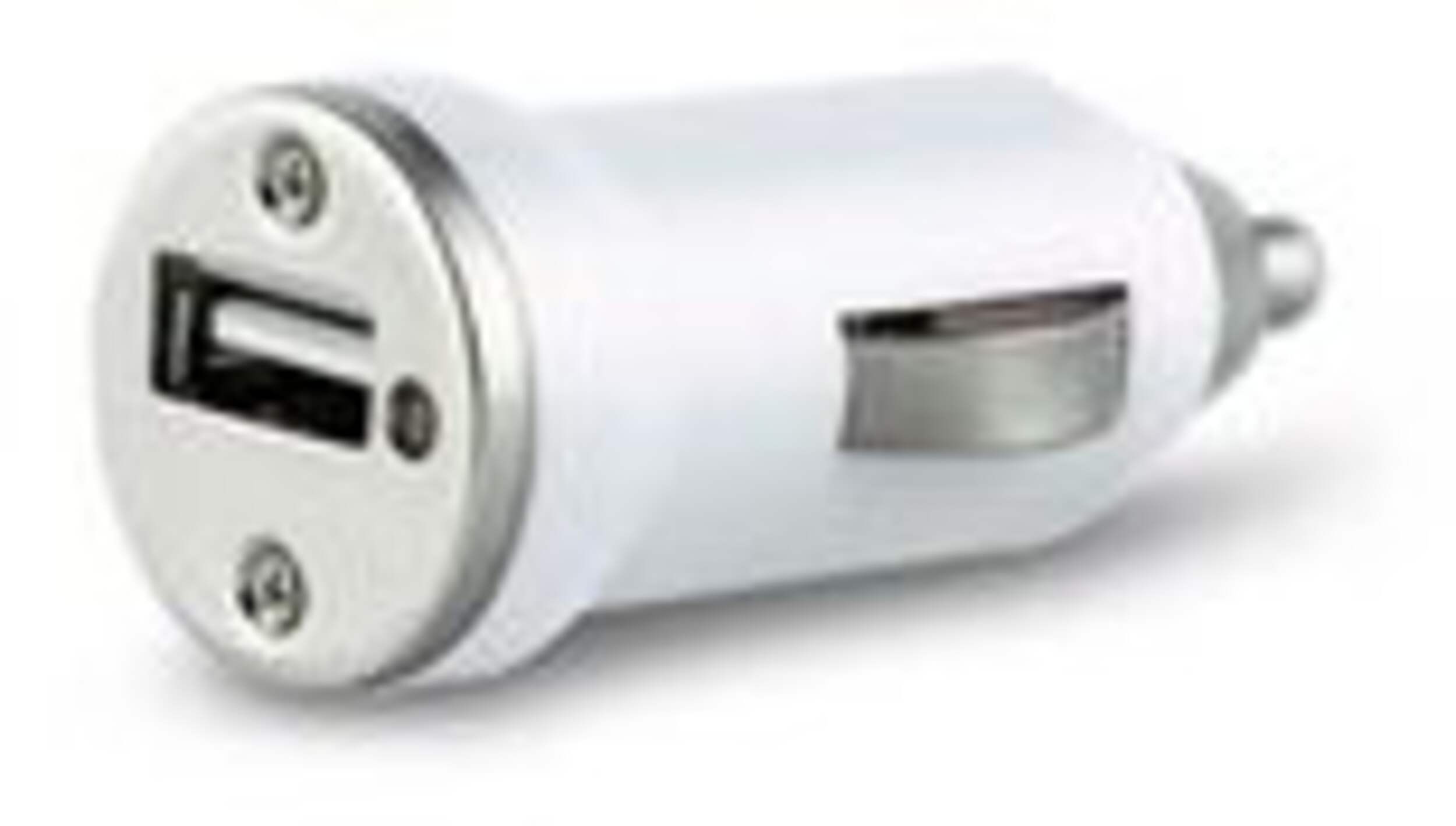 Car 12V/1A USB Charger, 1-Output, Assorted Front_Angled_Left