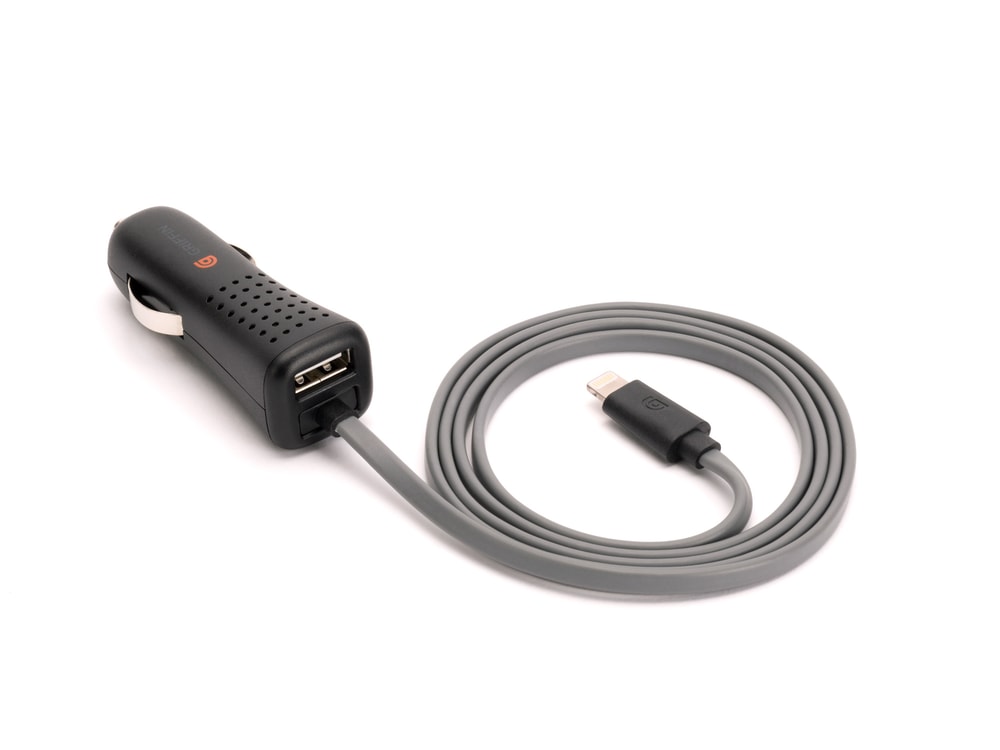 2in1 Charge & Sync Cable Micro USB and Apple Lightning , 12 V
