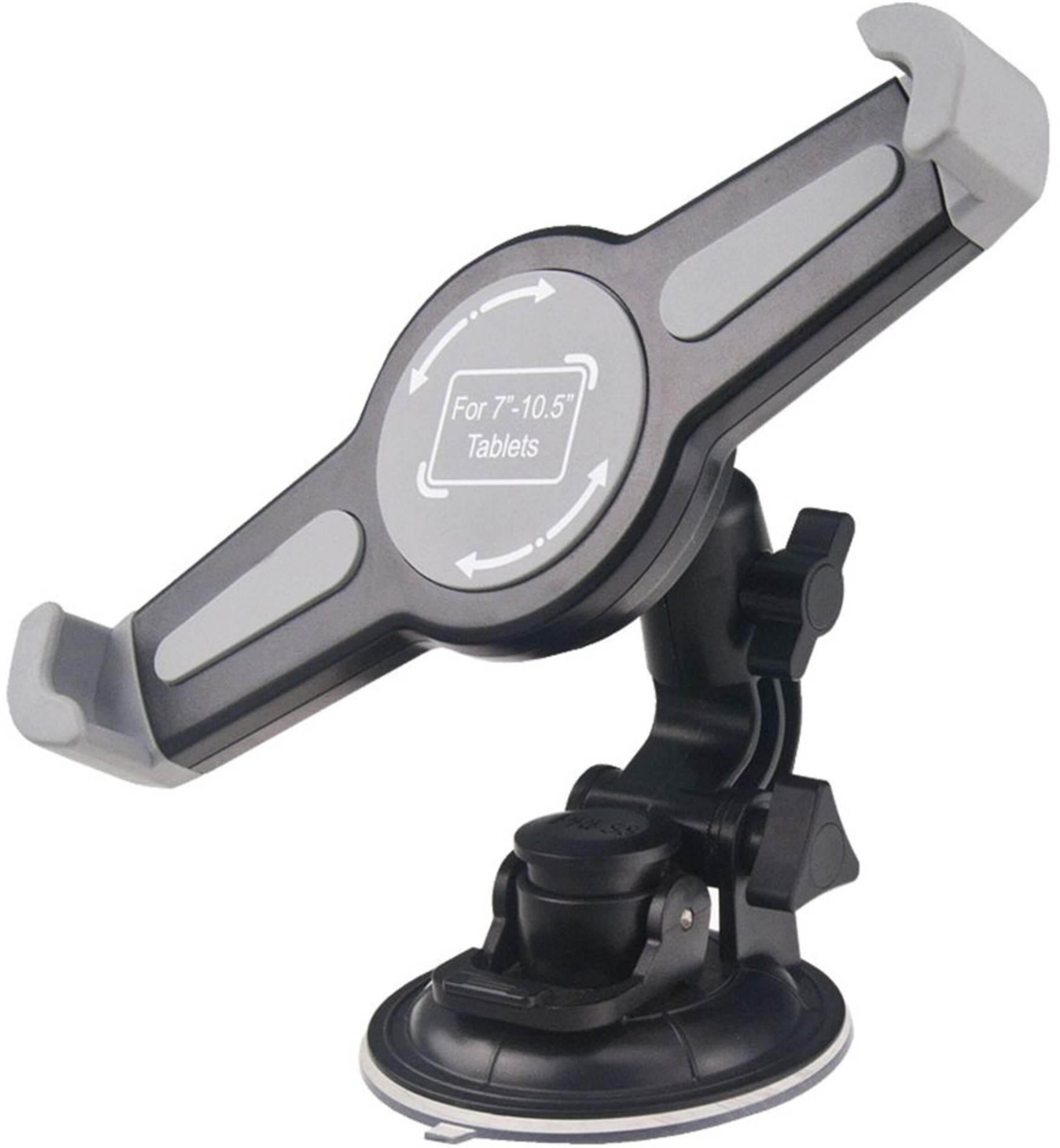 Bluehive Tablet Suction & Headrest Mount Front_Angled_Left