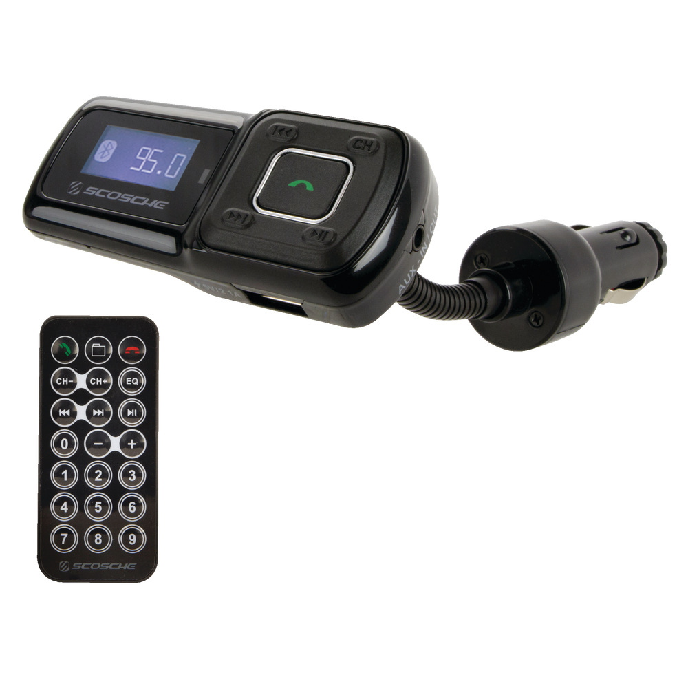 Scosche BTFREQ Universal Bluetooth FM Transmitter Hands Free, for