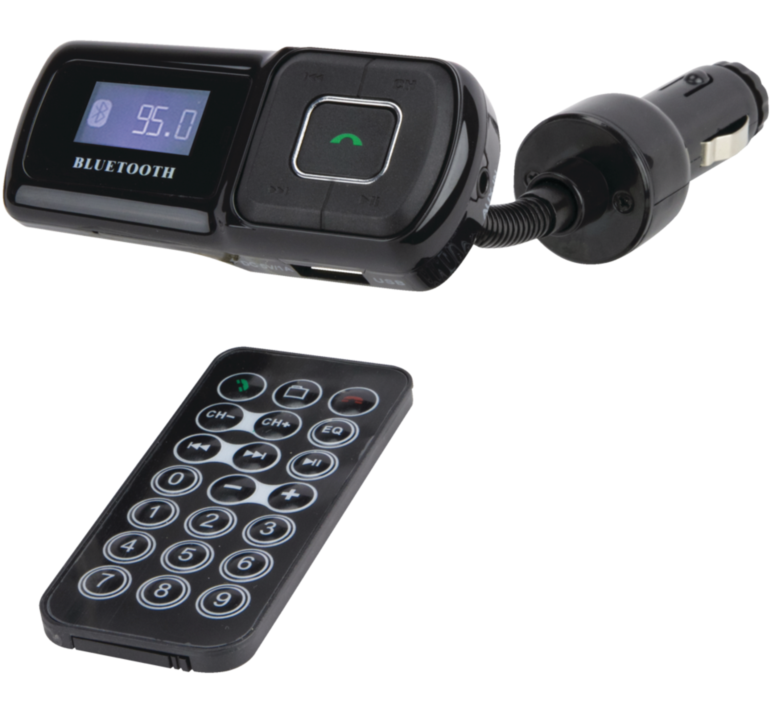 Scosche BTFREQ Universal Bluetooth Vehicle FM Transmitter, Hands-Free Front_Angled_Left