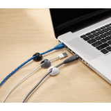 Autotrends Cable Organizers, 6-pk Composite_or_Mixed