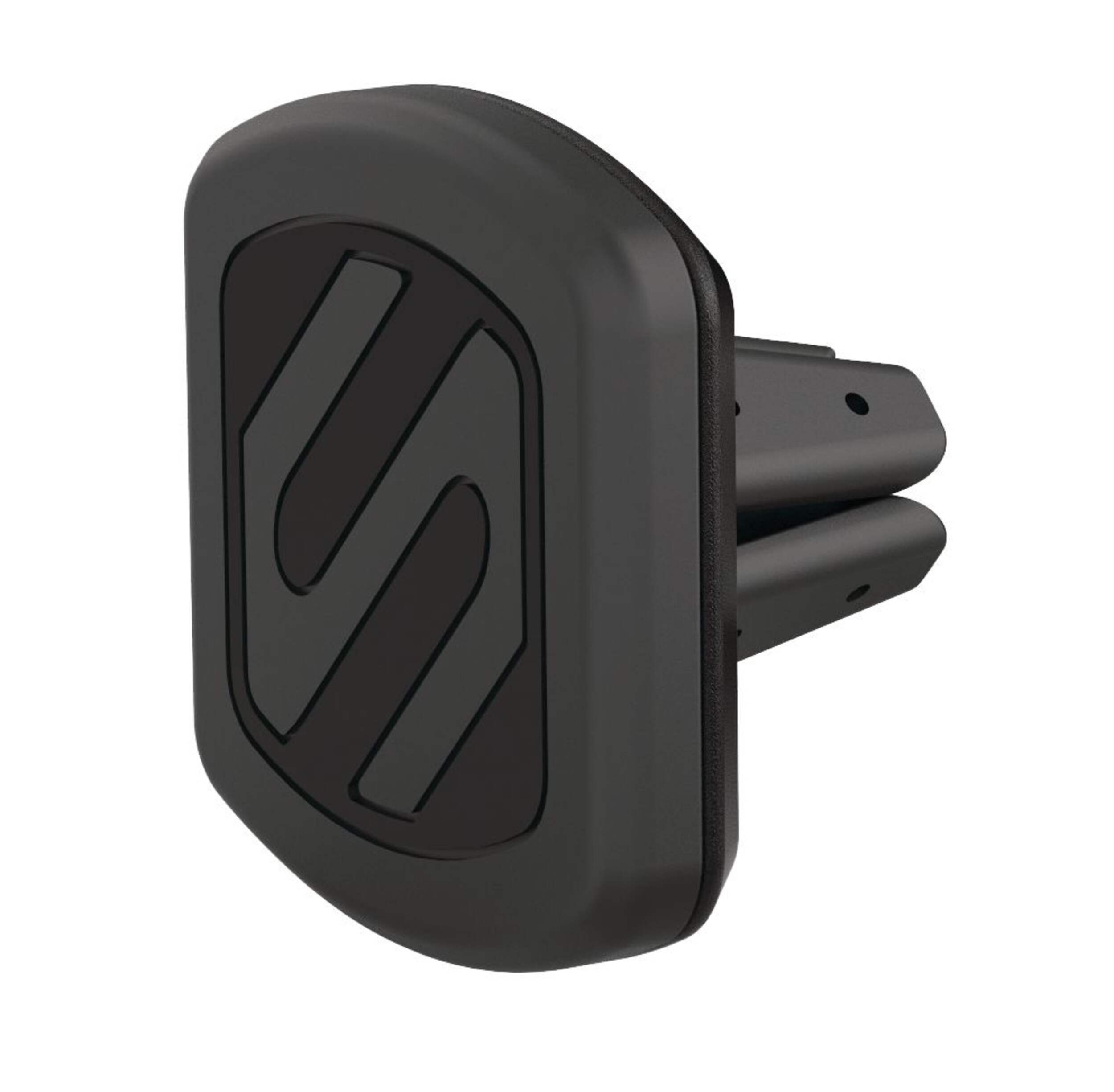 Scosche MAGVM2 Magnetic MagicMount Vent Phone Mount for Car, Black Front_Three_Fourths_Angled_Left