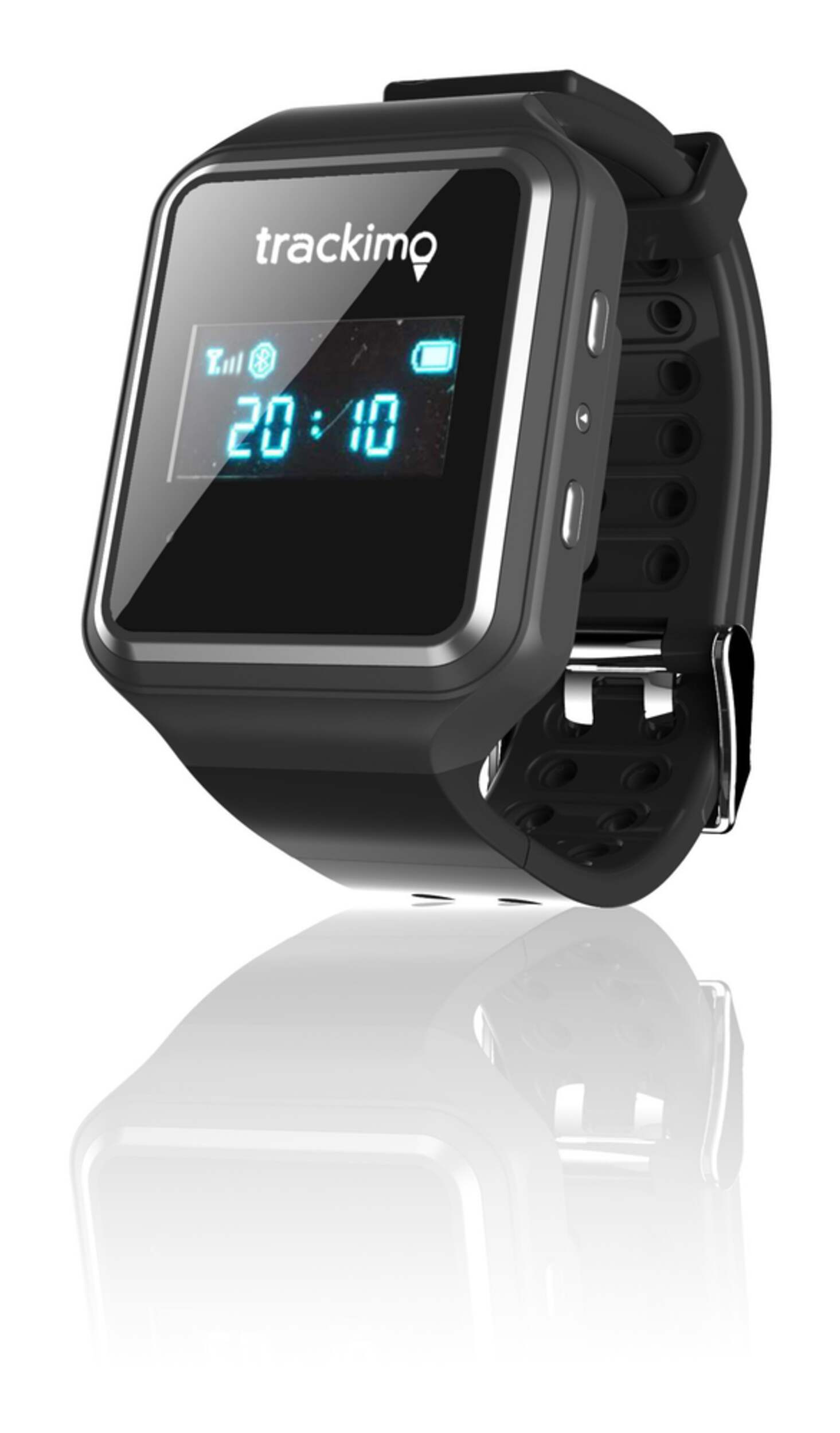 Trackimo Smart Watch Front_Angled_Left