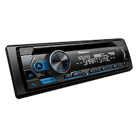 Récepteur/lecteur CD Pioneer DEH-S4220BT, 1 DIN, Bluetooth intégré Front_Three_Fourths_Angled_Right