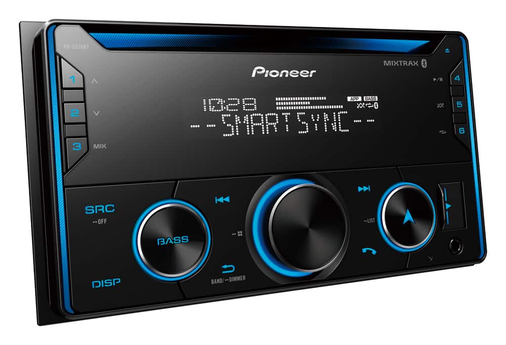 Pioneer FH-S520BT Double DIN CD USB AM/FM Car Stereo Receiver with  Bluetooth Canadian Tire