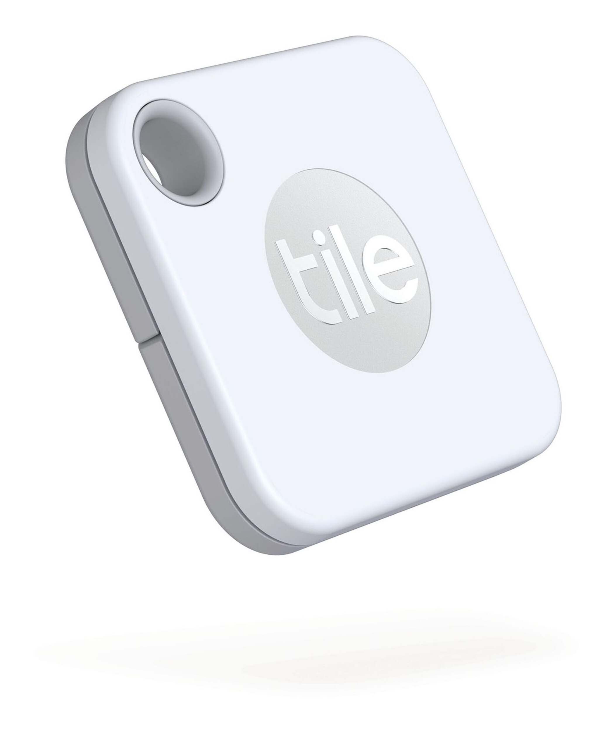 Tile Mate+ Bluetooth Tracker & Item Locators for Keys, Wallets, Remotes & More Front_Angled_Right