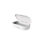 Bluehive UV Phone Sanitizer with Wireless Charger Front_Angled_Left