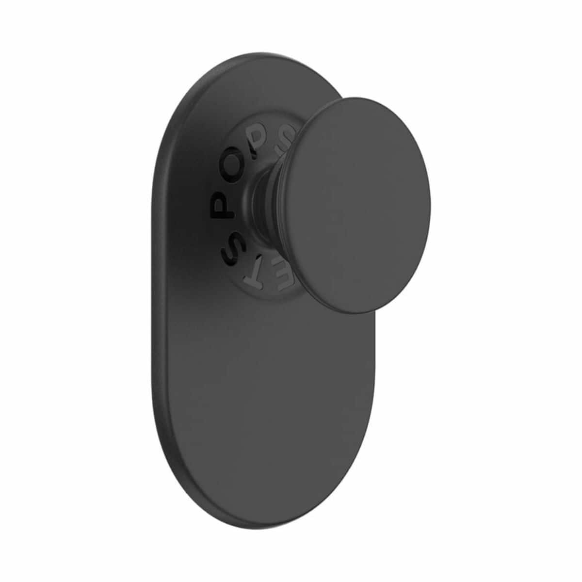 PopSockets PopGrip - 拡張スタンドとグリップ iPhone対応 交換可能なトップ付き - クリア玉虫色