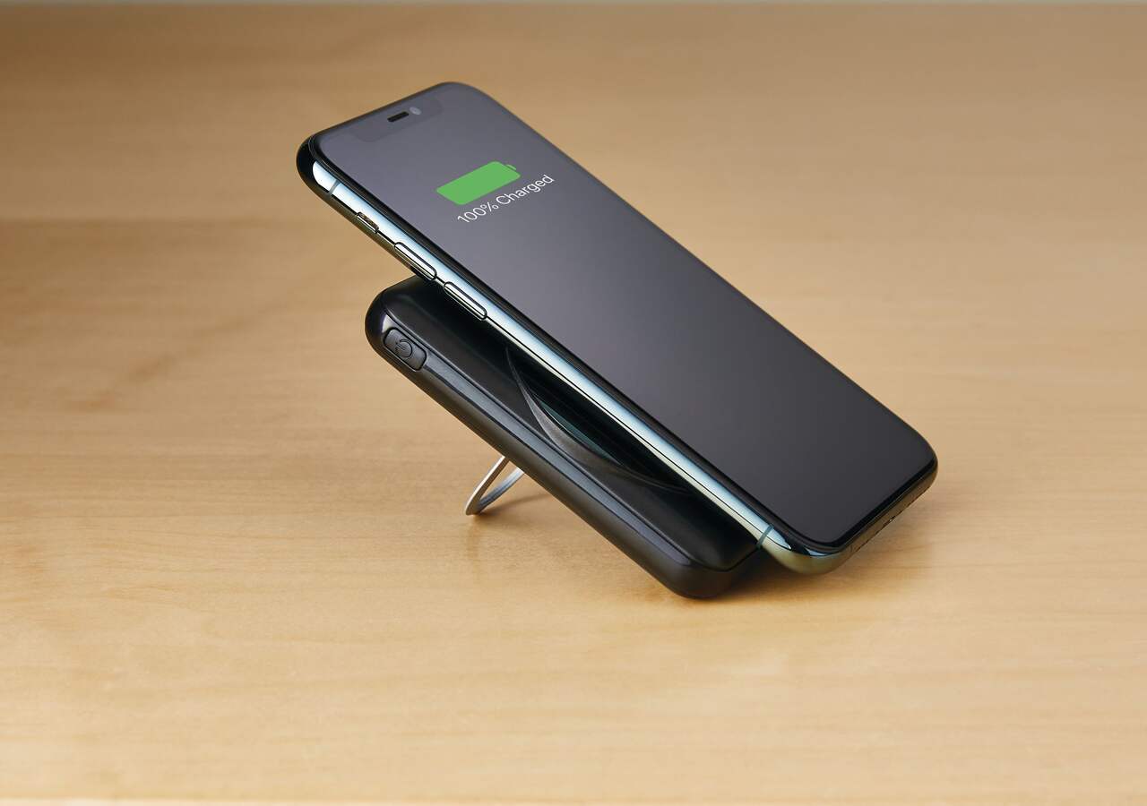 Chargeur portatif magnétique sans fil Bluehive, noir