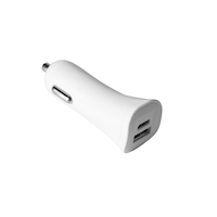 Bulk Fast Charge Dual Port Car Charger, Compatible with Most Devices Front_Angled_Right