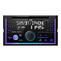 JVC KW-R950BTS Double Din Audio CD In-Dash Car Receiver with Bluetooth & Alexa Built-In