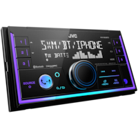 JVC KW-X850BTS Double DIN Digital Media Receiver with Bluetooth & Alexa Built-In
