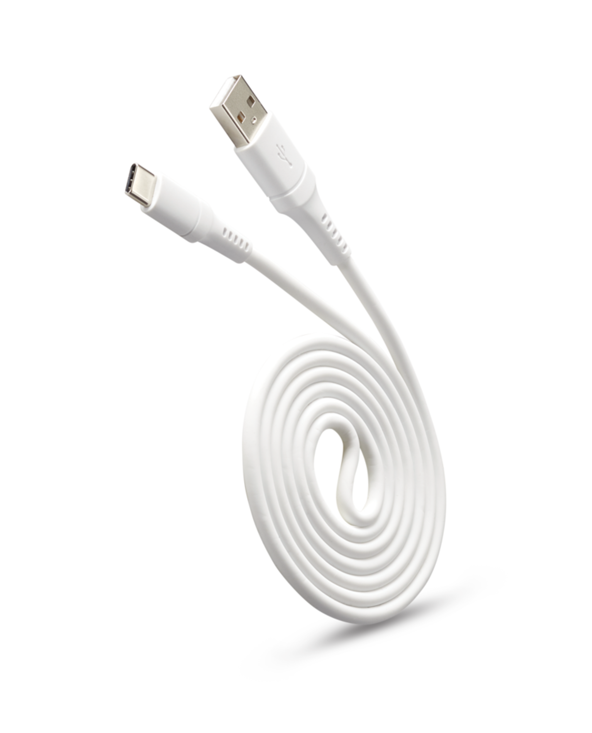 Câble en silicone souple de type C Bluehive, 6 pi Front_Three_Fourths_Angled_Left