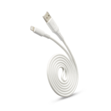 Câble Lightning en silicone souple Bluehive, 6 pi Front_Three_Fourths_Angled_Left