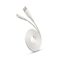 Câble Lightning en silicone souple Bluehive, 6 pi Front_Three_Fourths_Angled_Left