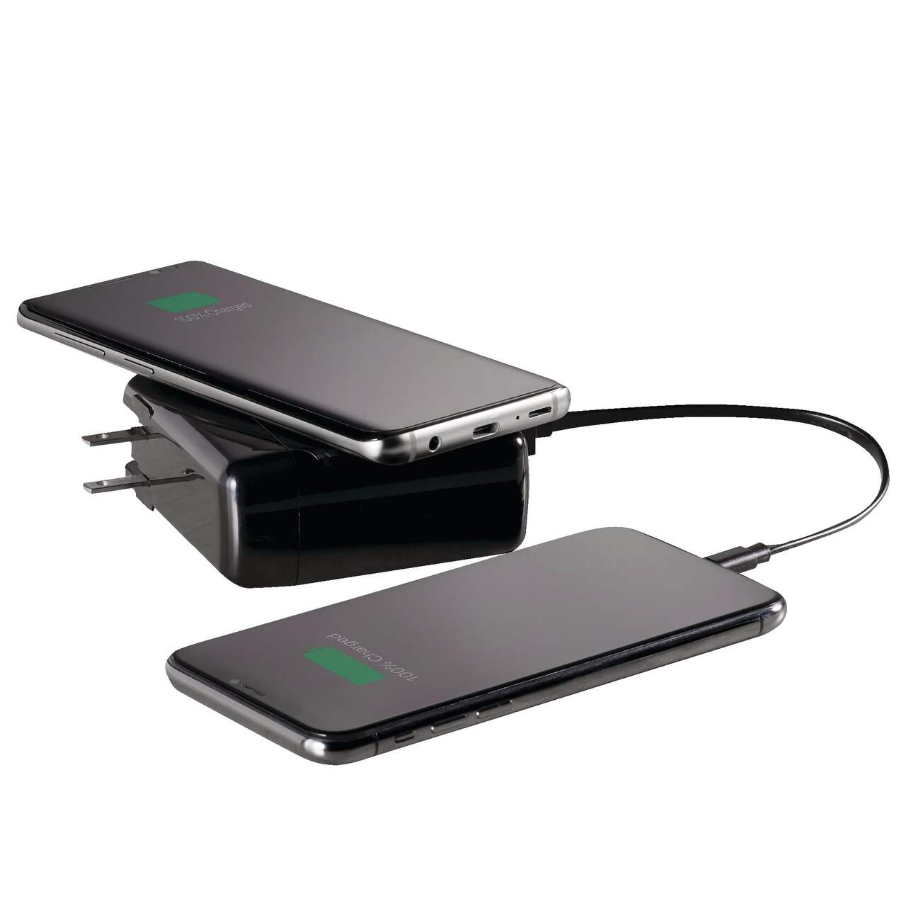 Bluehive 3-in-1 Wall Charger, Power Bank & Wireless Charger