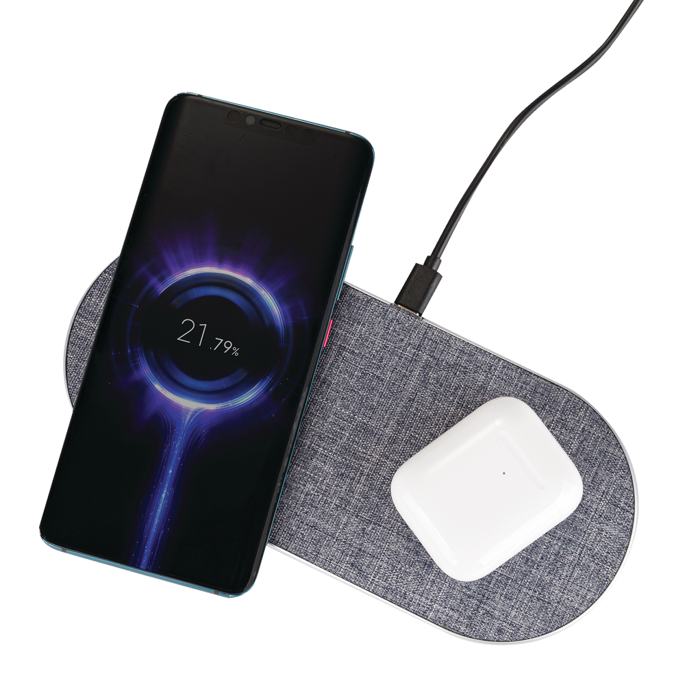 Bluehive Dual Coils Fabric Wireless Charging Pad Canadian Tire