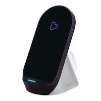 Bluehive 2-in-1 Wireless Charging Stand for Smartphones & Airpods, Black