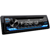 JVC KD-T720BT Bluetooth Audio CD In-Dash Car Receiver with Dual Phone Connection & JVC Remote App Compatibility
