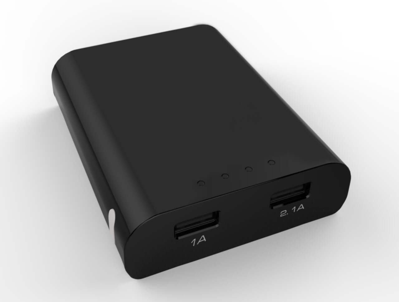 Bluehive 5200 mAh Power Bank Wall Charger with Dual USB Ports Power Indicator and Battery Charge Indicator Canadian Tire